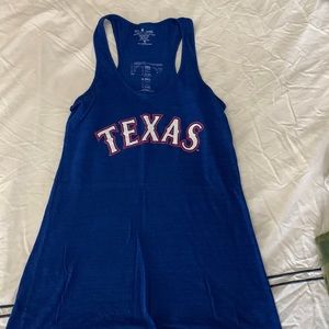 Texas Rangers Racerback Tanktop